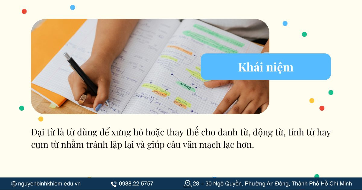 Đại từ là gì, ví dụ về đại từ? Các đại từ trong tiếng Việt