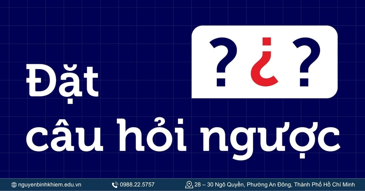 Đặt câu hỏi