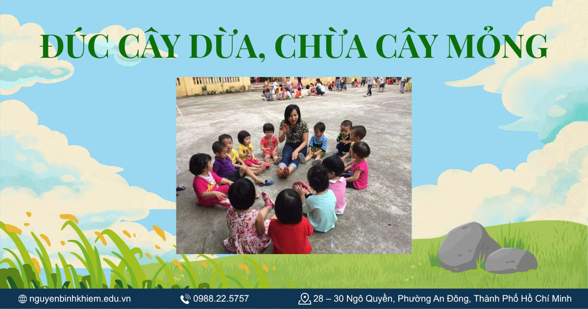 Đúc cây dừa, chừa cây mỏng