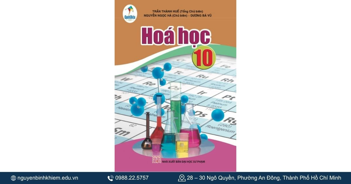 Giải SGK Hóa 10 Cánh diều