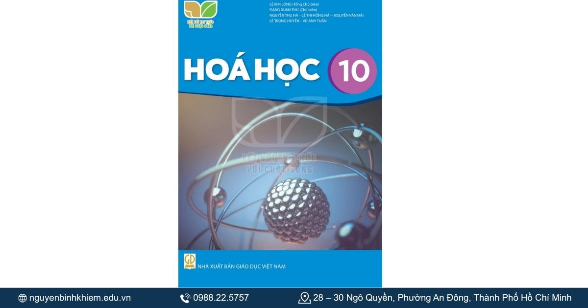 Giải SGK Hóa 10 Kết nối tri thức