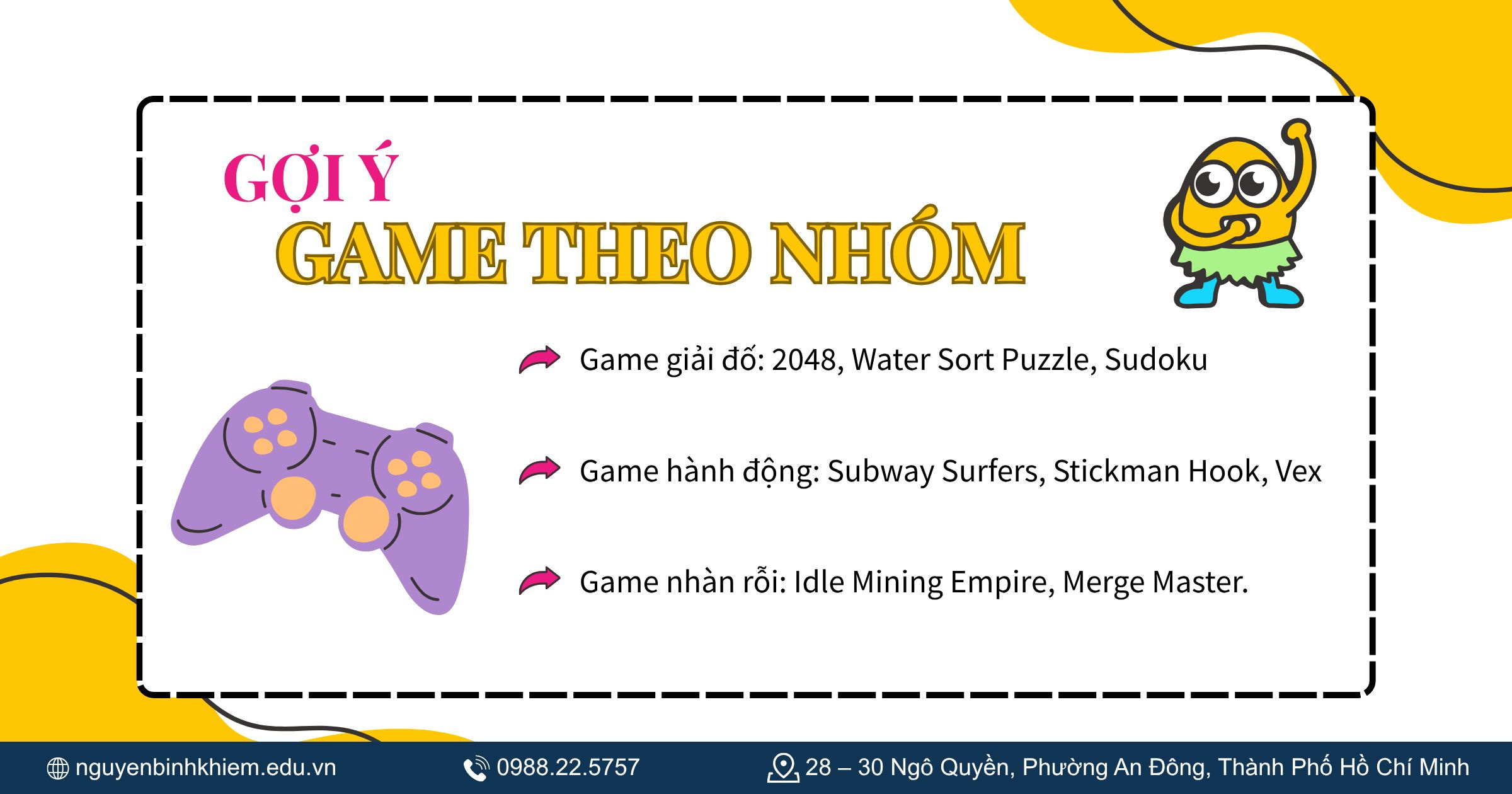 Gợi ý game theo nhóm