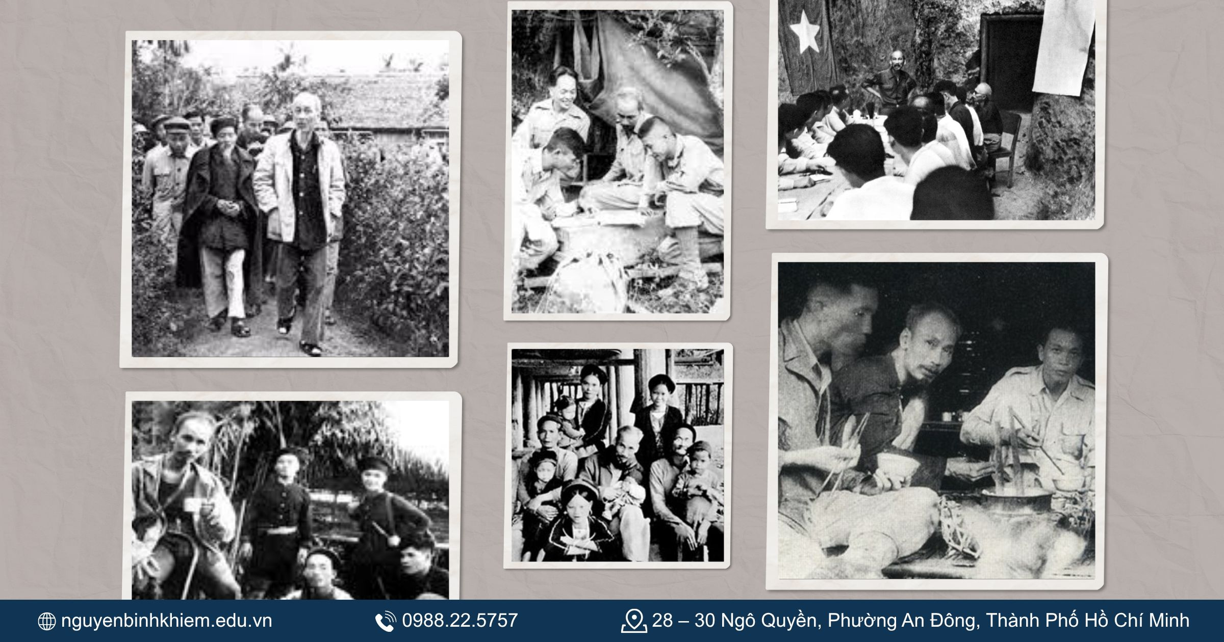 Hình ảnh Bác Hồ ở chiến khu