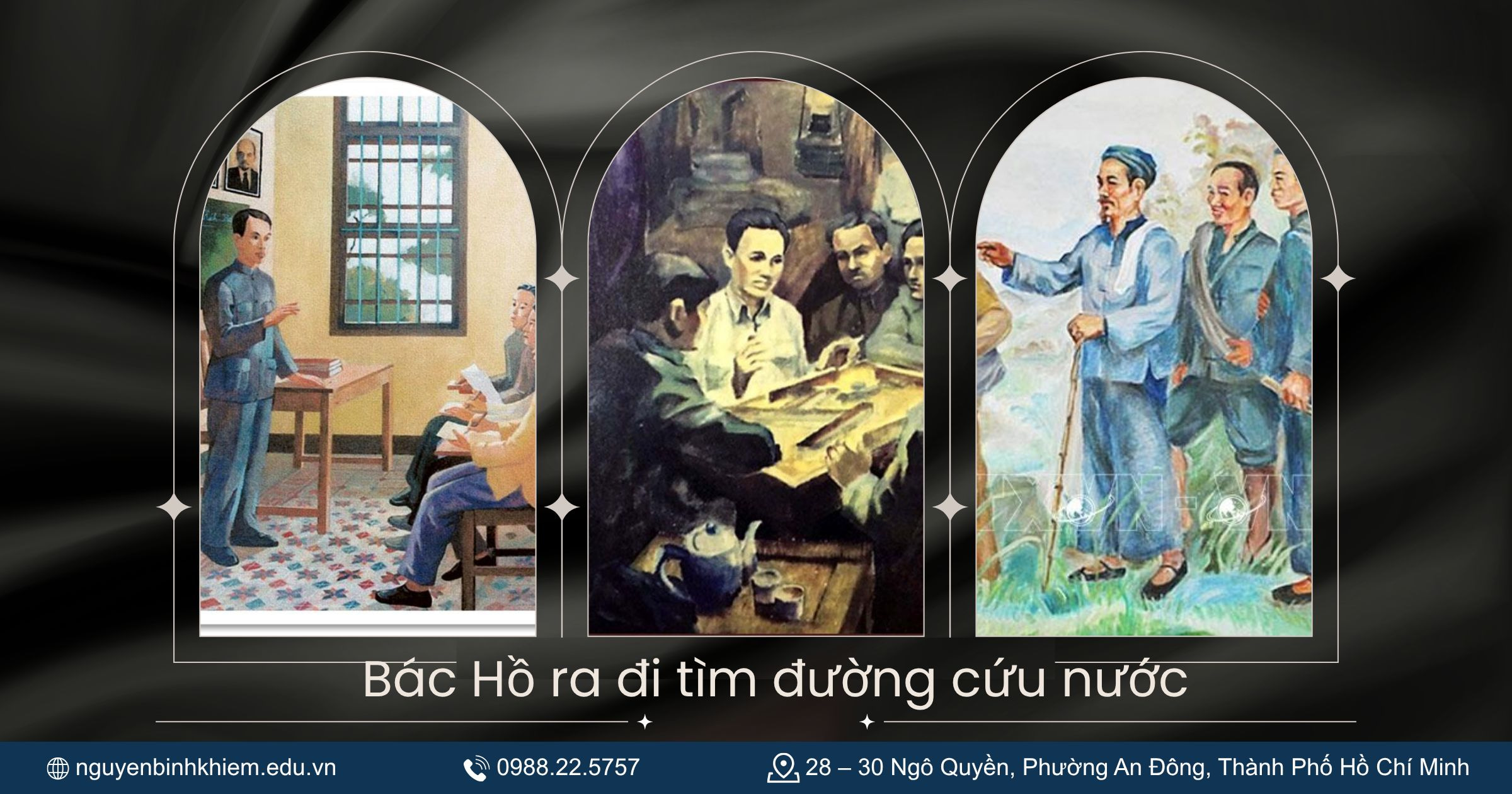 Hình ảnh Bác Hồ ra đi tìm đường cứu nước