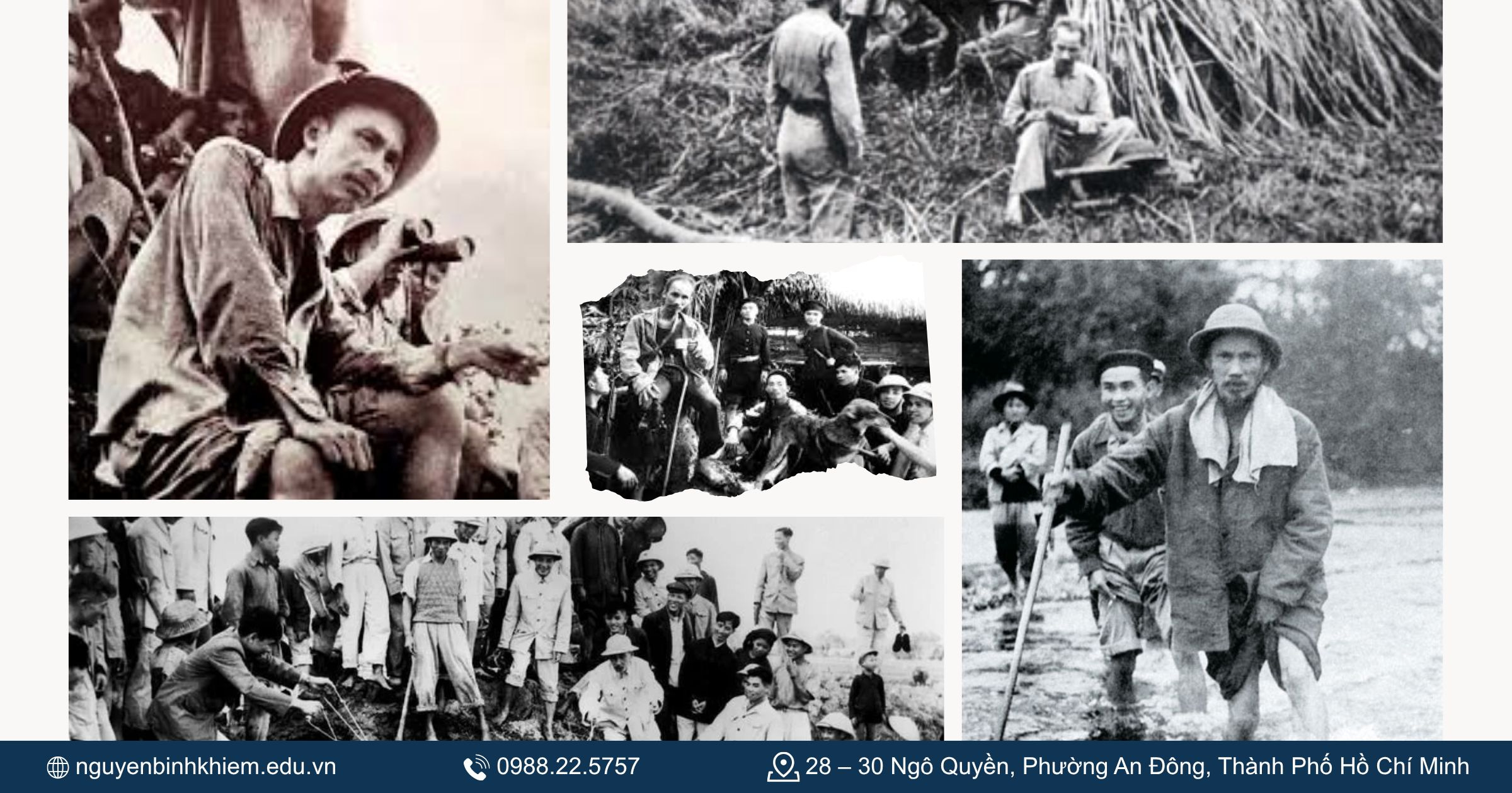 Hình ảnh Bác Hồ trong kháng chiến