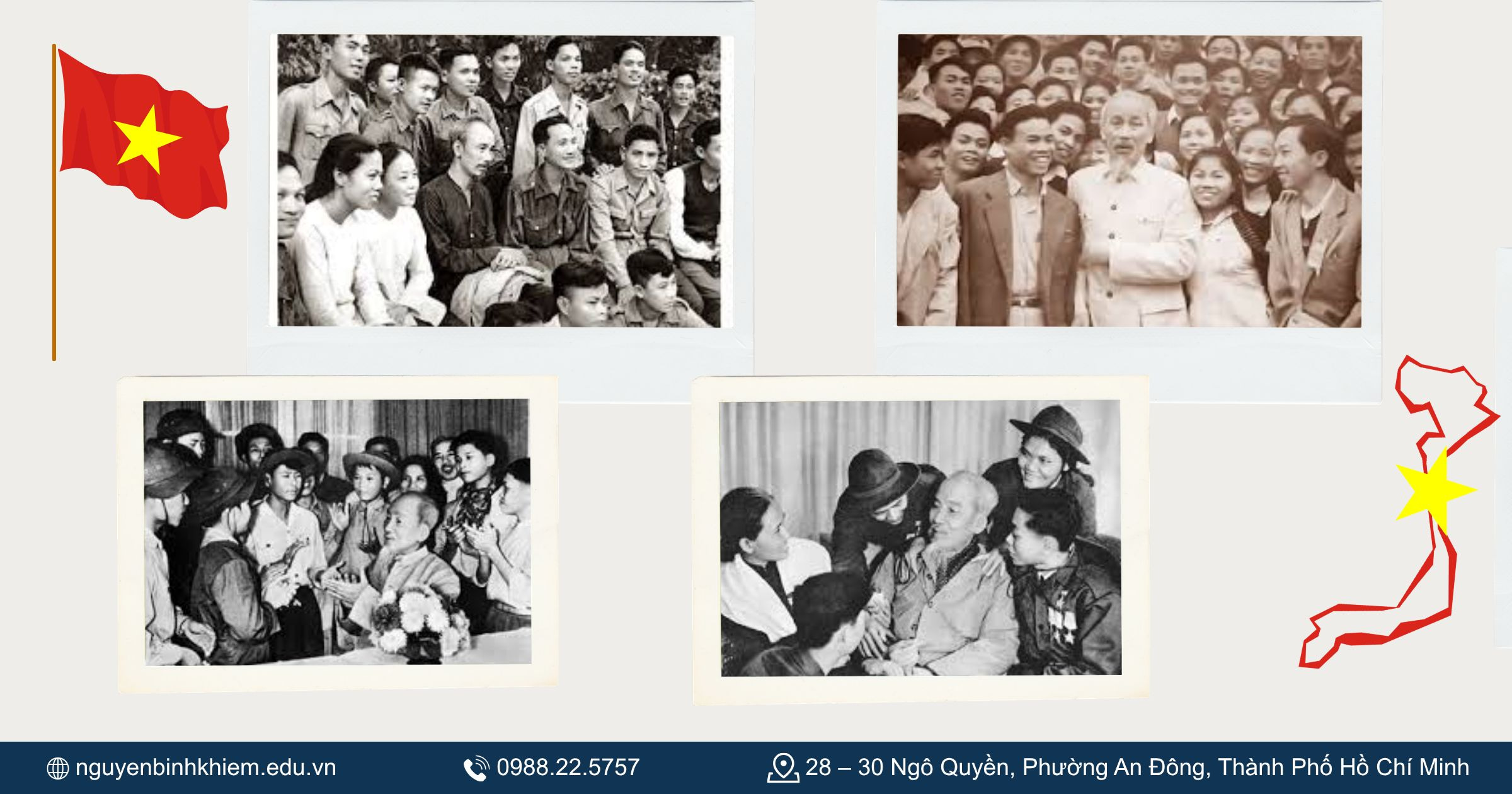 Hình ảnh Bác Hồ với thanh niên