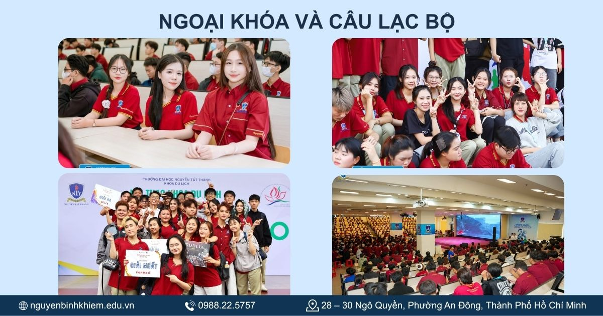 Hoạt động ngoại khóa và câu lạc bộ sinh viên