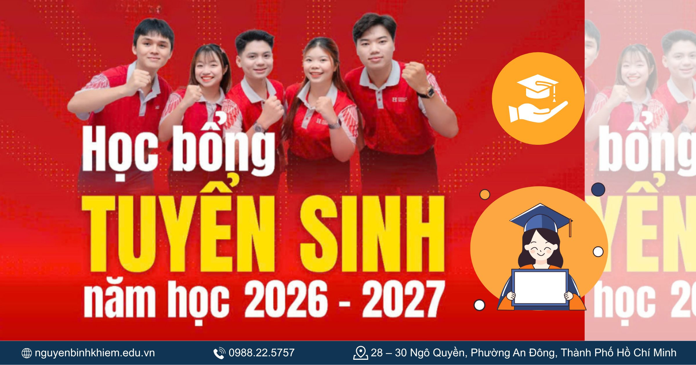 Học bổng Tuyển sinh Trường Đại học Quốc tế Hồng Bàng năm 2026