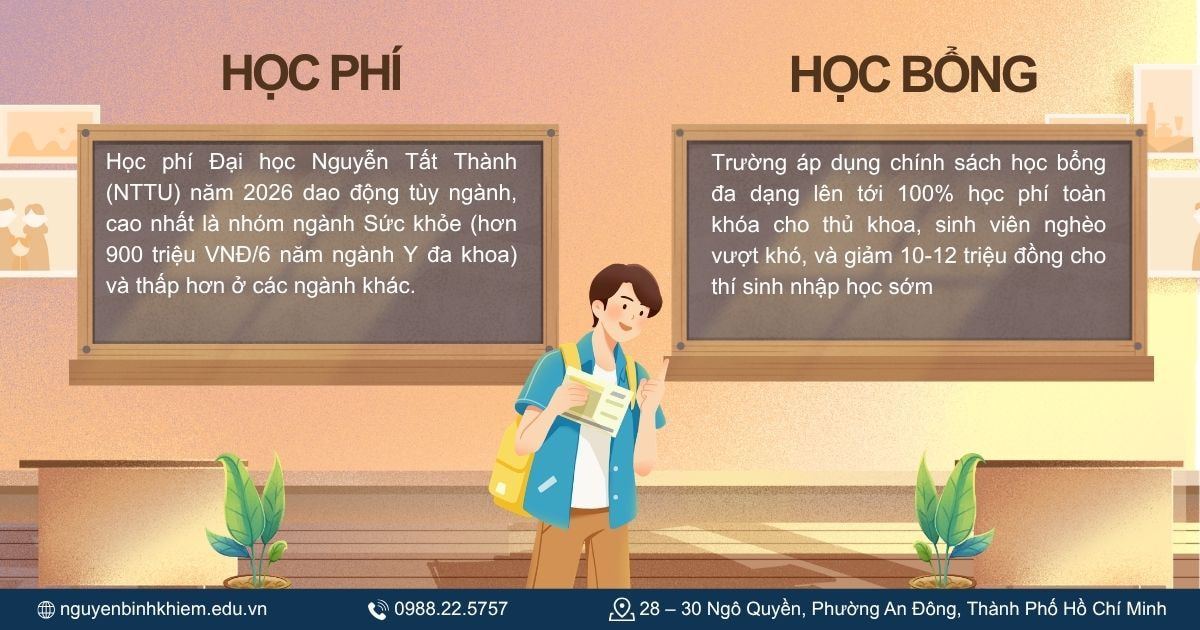 Học phí và chính sách học bổng