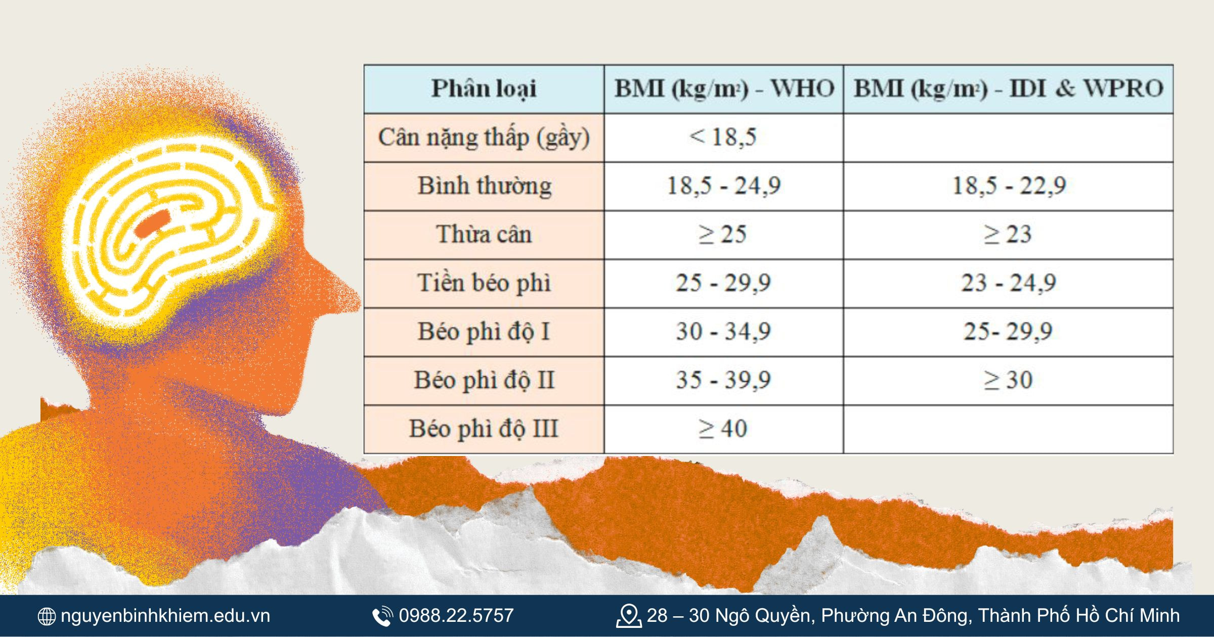 Hướng dẫn cách tính BMI cho nam nữ người Việt chuẩn xác