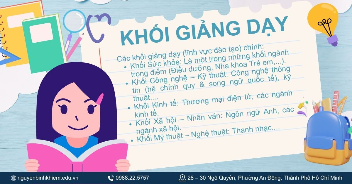  Khối giảng dạy