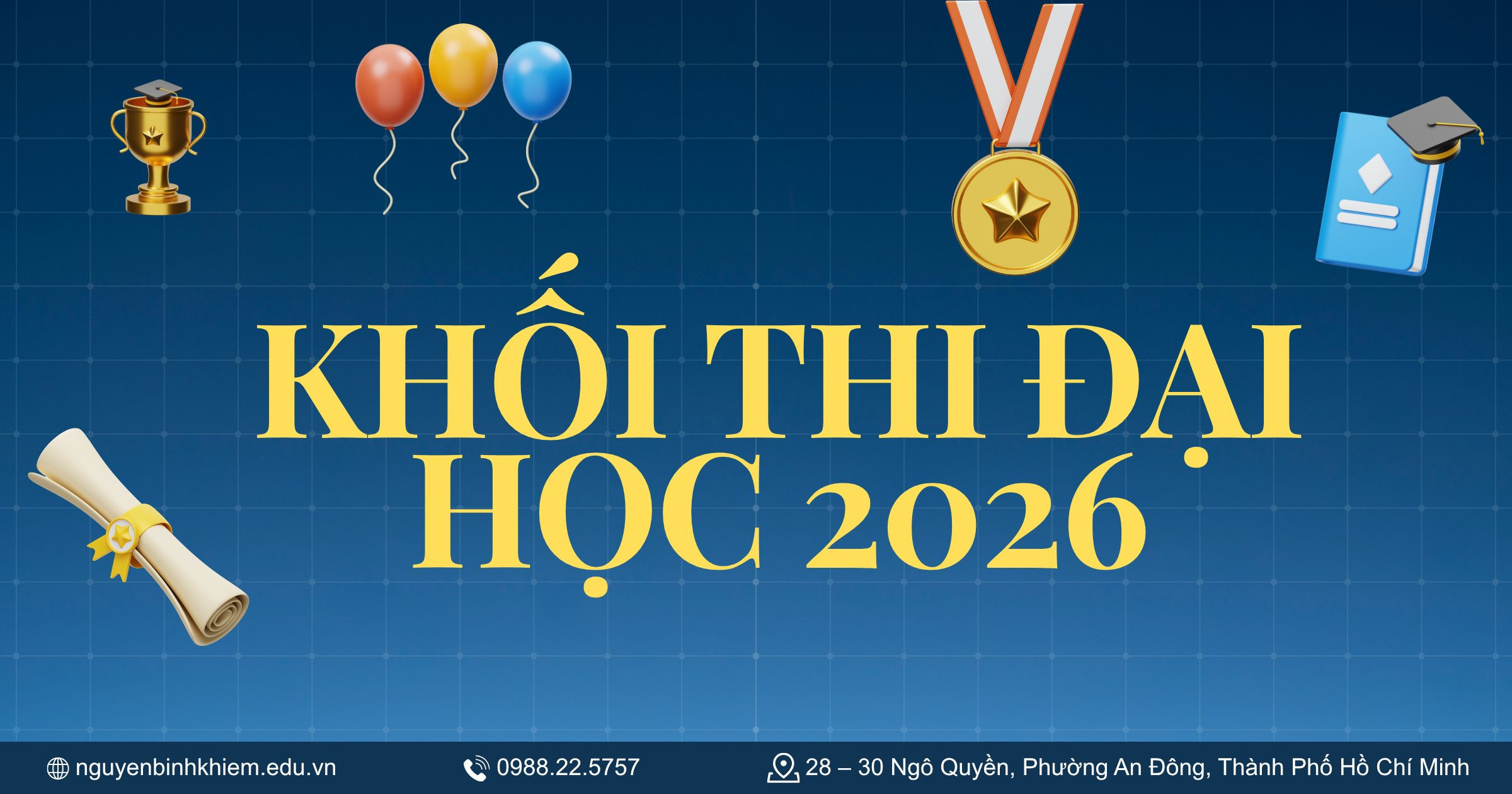 Khối thi Đại học 2026