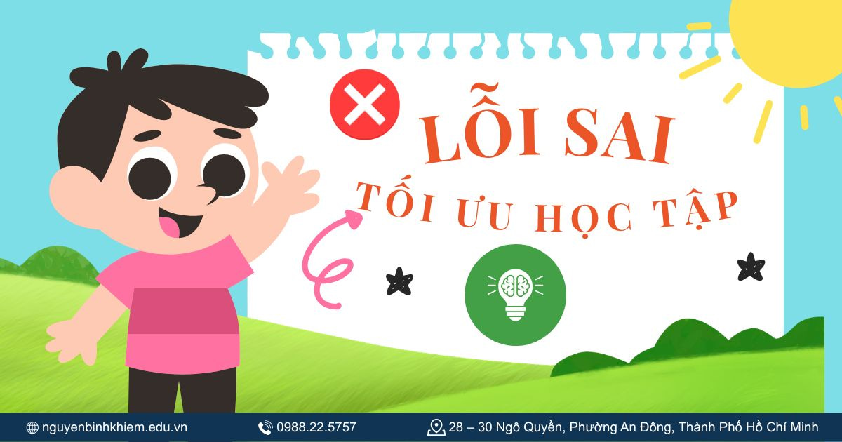 LỖI SAI & TỐI ƯU HỌC TẬP