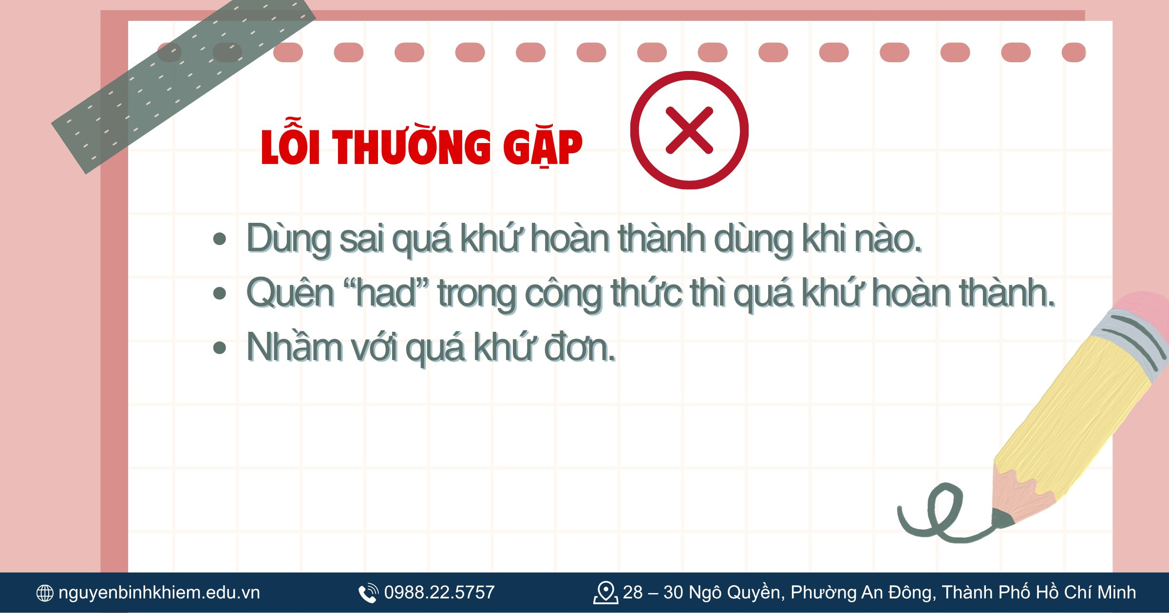 Lỗi thường gặp 