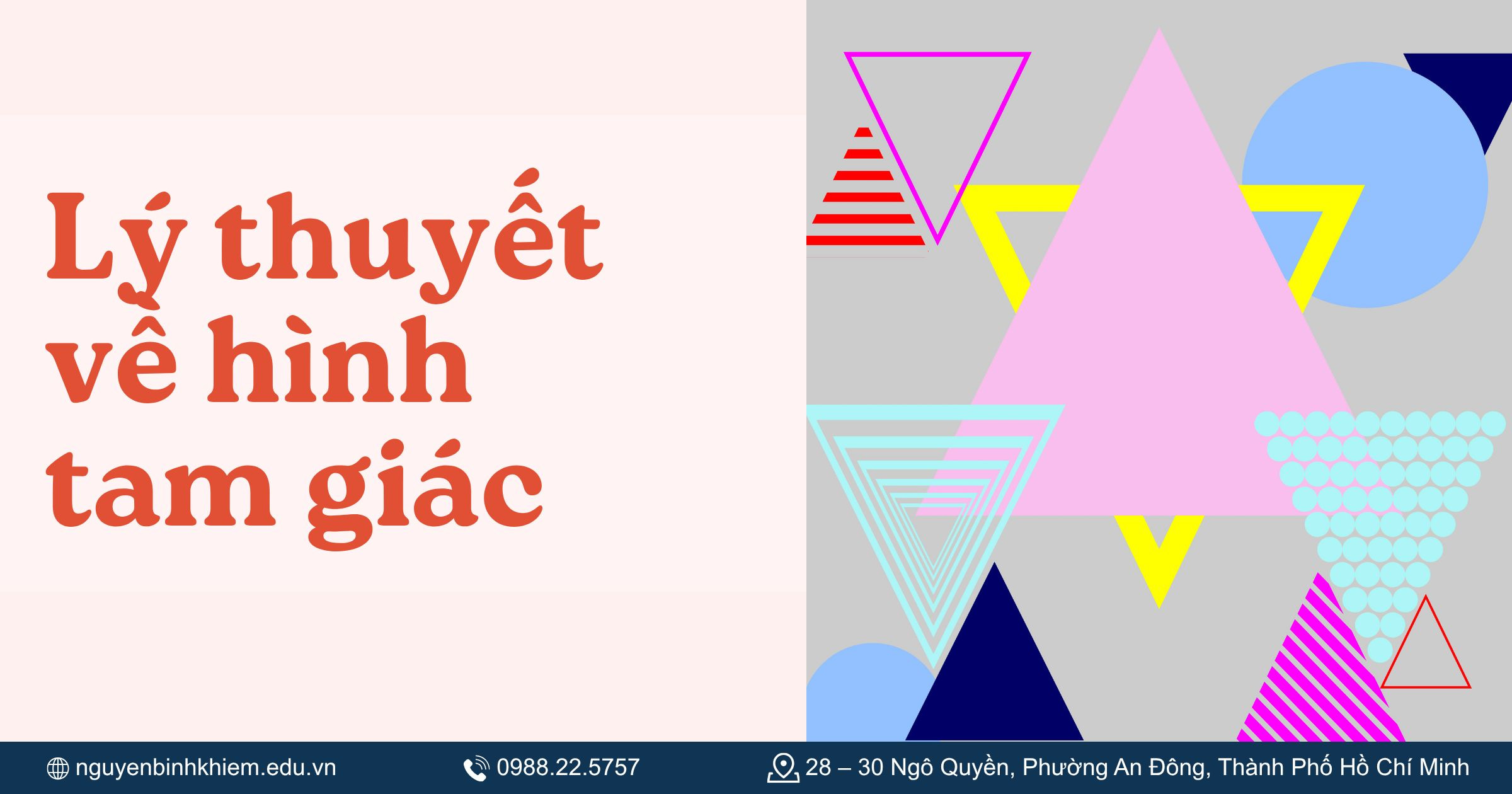Lý thuyết về hình tam giác