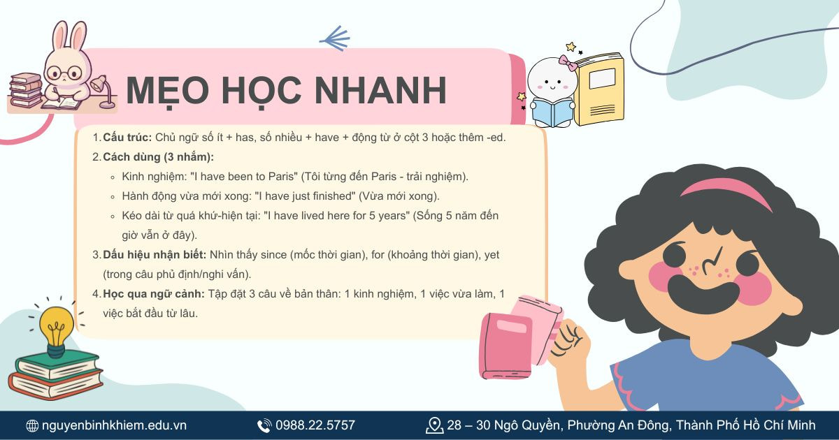 Mẹo học nhanh