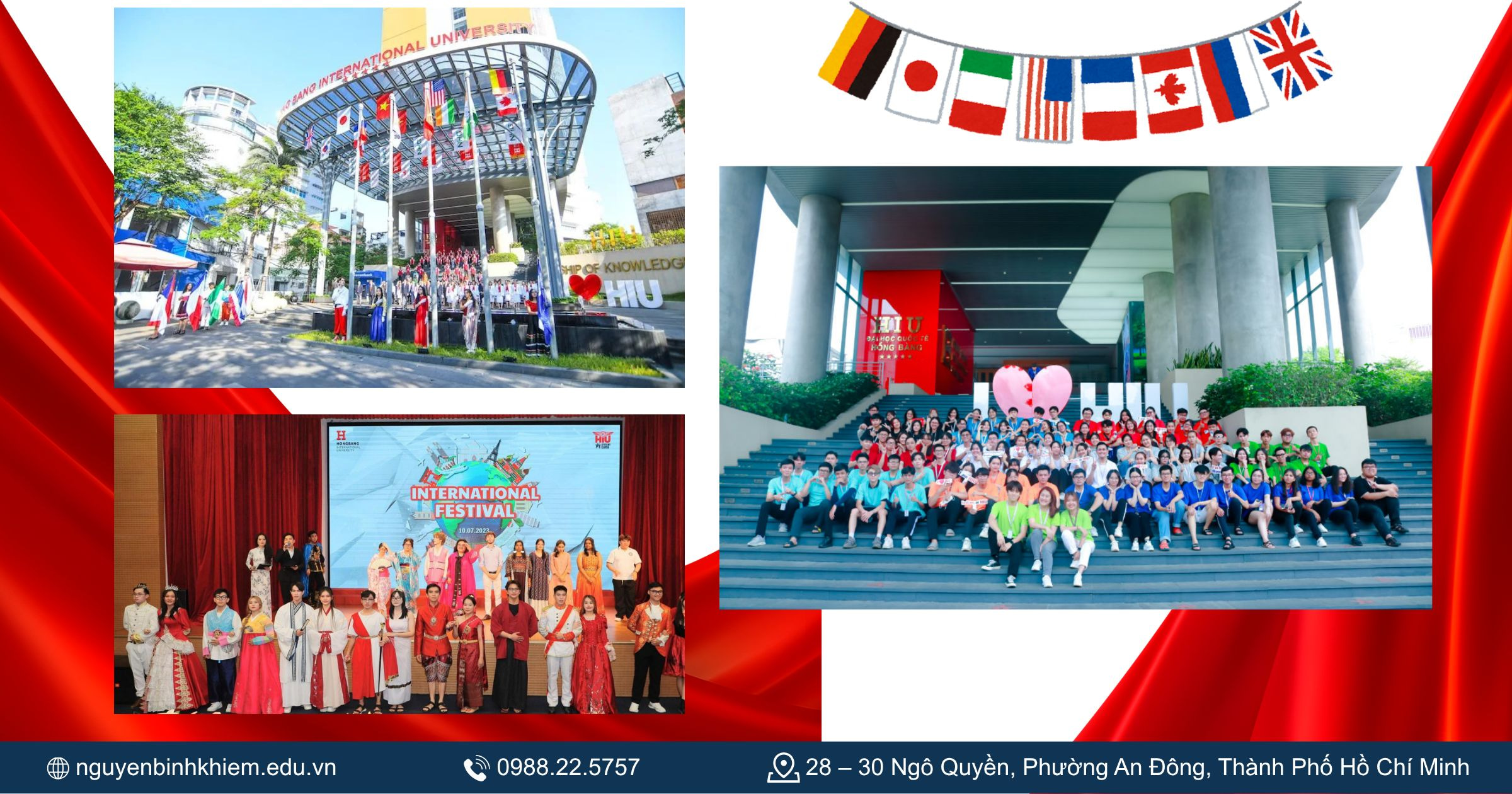 Môi trường quốc tế tại Đại học Quốc tế Hồng Bàng 