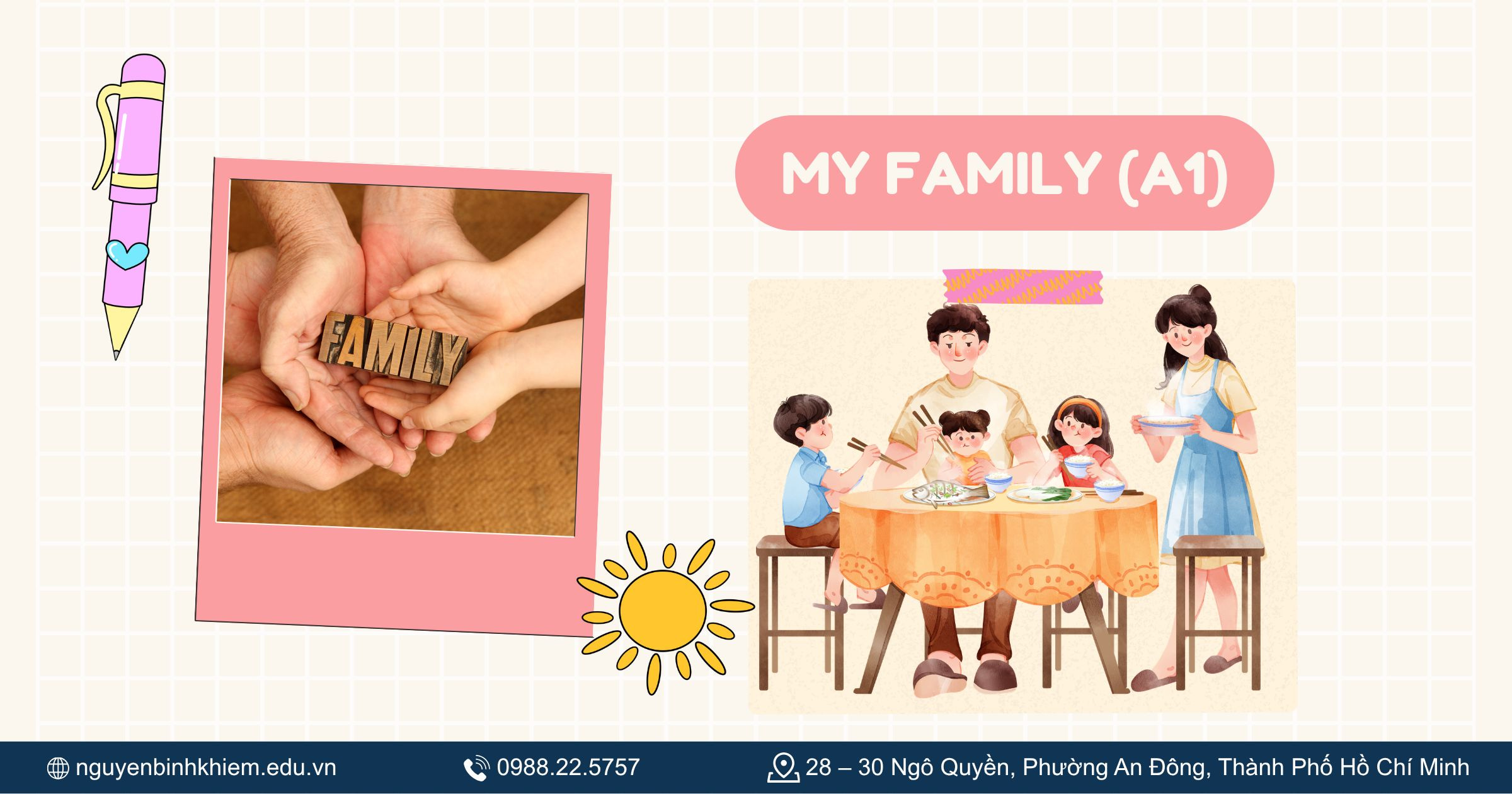 My Family (A1 - cực cơ bản)