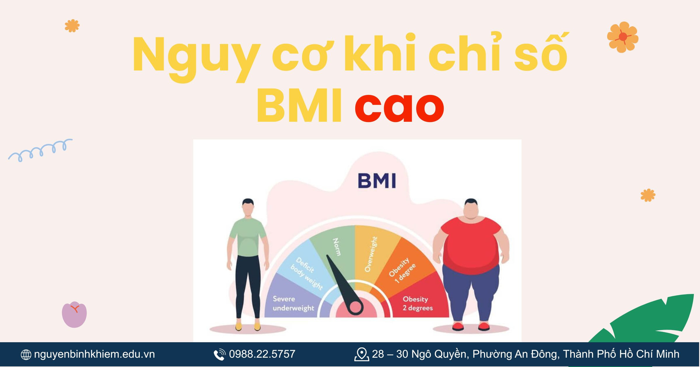 Nguy cơ khi chỉ số BMI cao