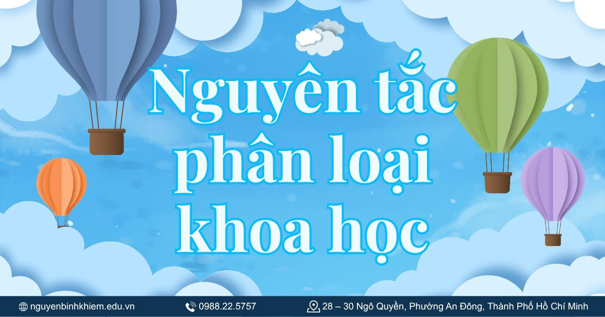 Nguyên tắc phân loại khoa học