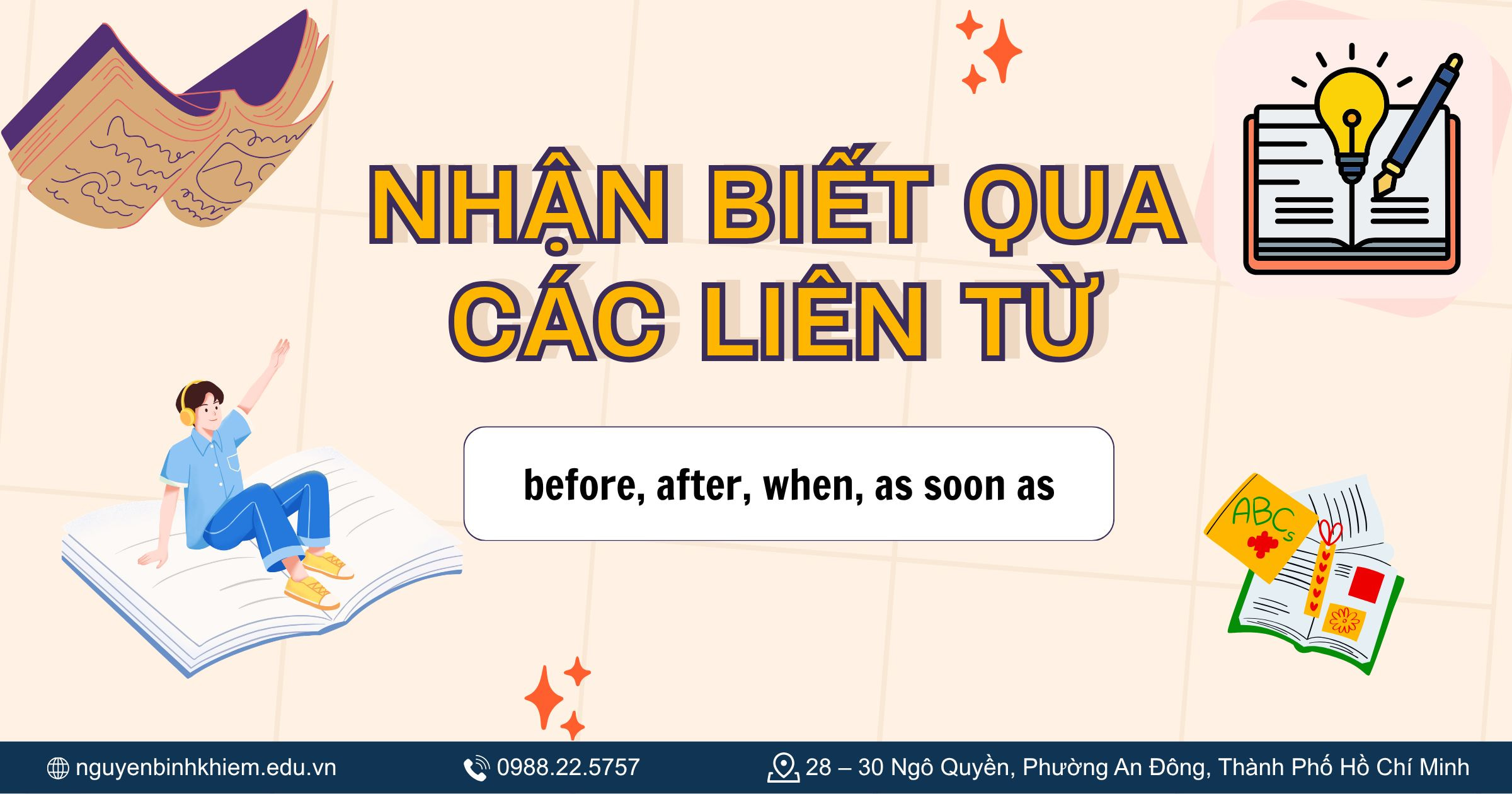 Nhận biết qua các từ