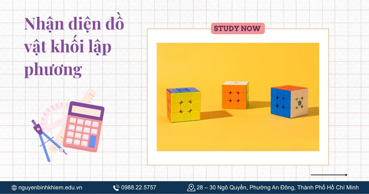 Nhận diện đồ vật khối lập phương