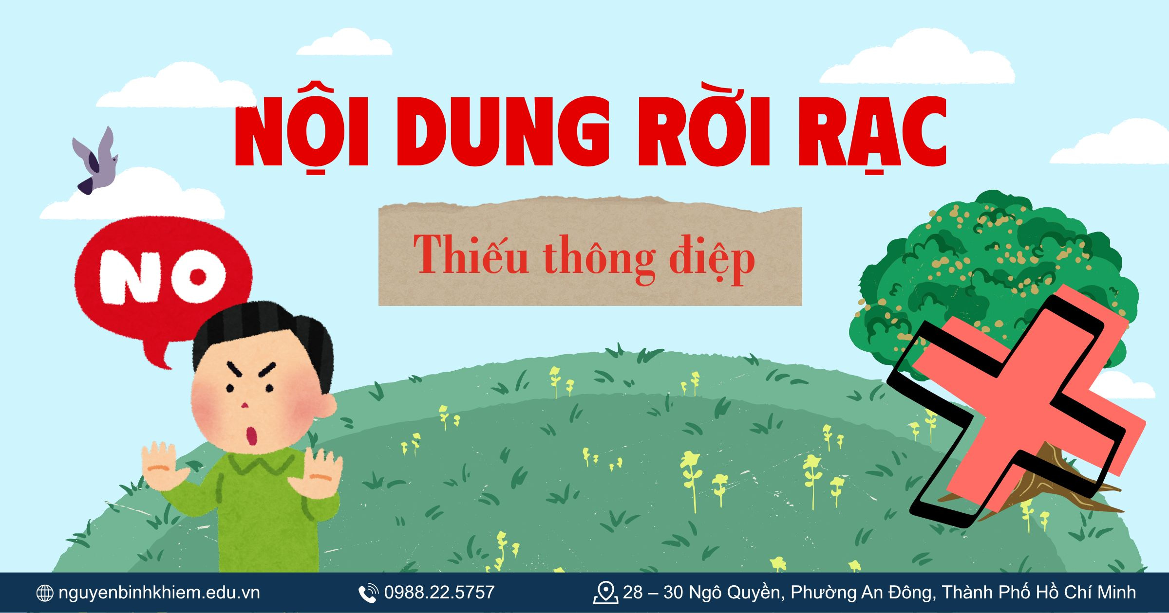 Những lỗi thường gặp khi vẽ tranh bảo vệ môi trường