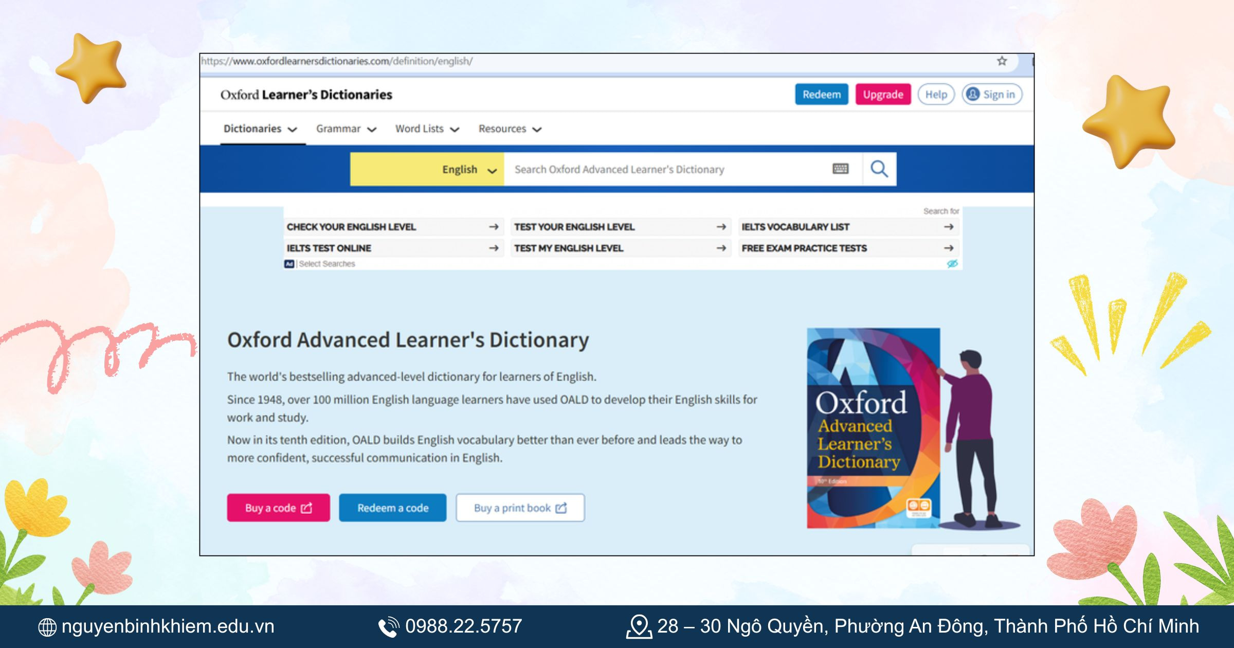 Oxford Learner’s Dictionary