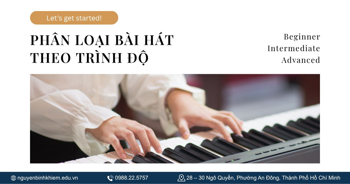 Phân loại bài hát theo trình độ