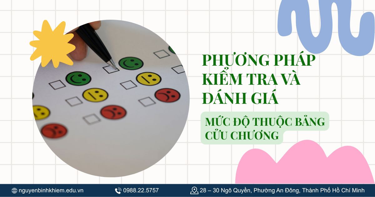 Phương pháp kiểm tra và đánh giá mức độ thuộc bảng cửu chương