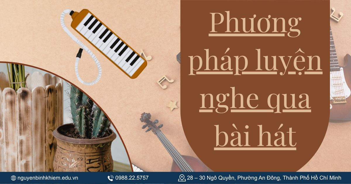 Phương pháp luyện nghe qua bài hát