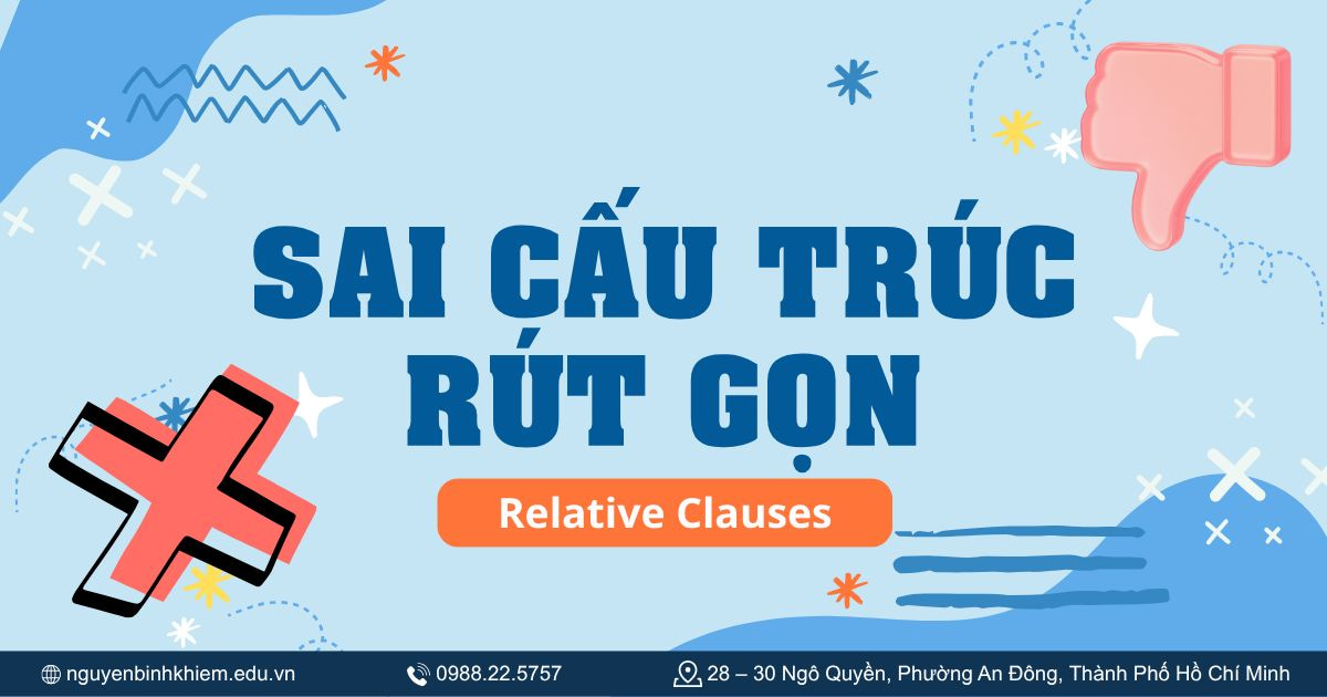 Sai cấu trúc rút gọn