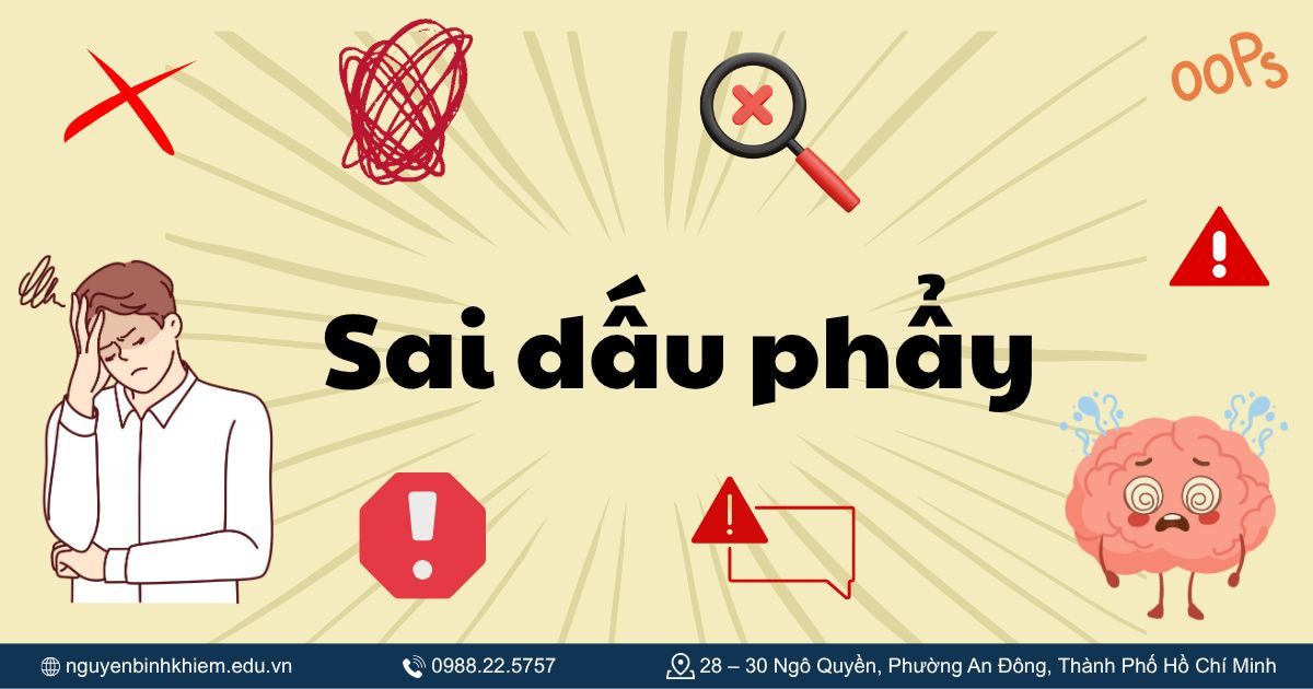 Sai dấu phẩy