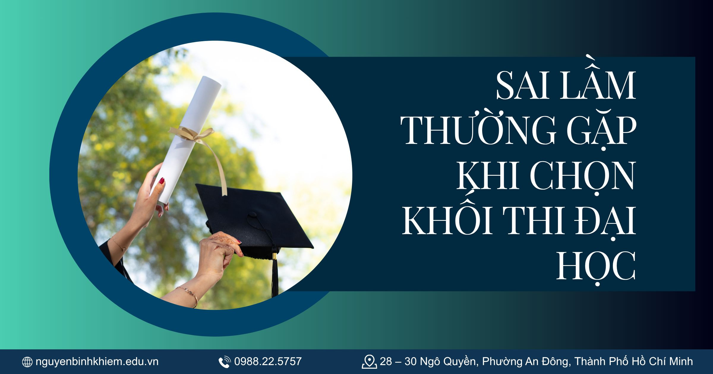 Sai lầm thường gặp khi chọn khối thi đại học