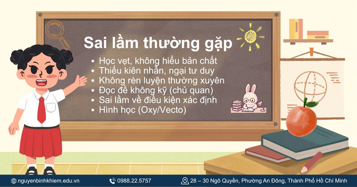 Sai lầm thường gặp