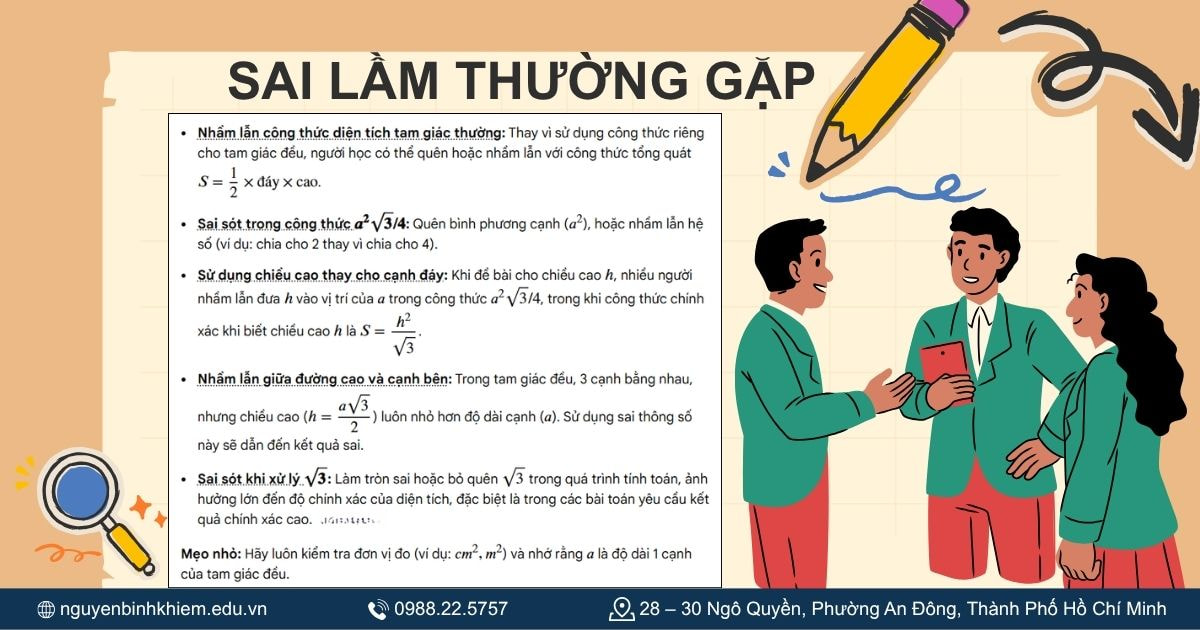 Sai lầm thường gặp