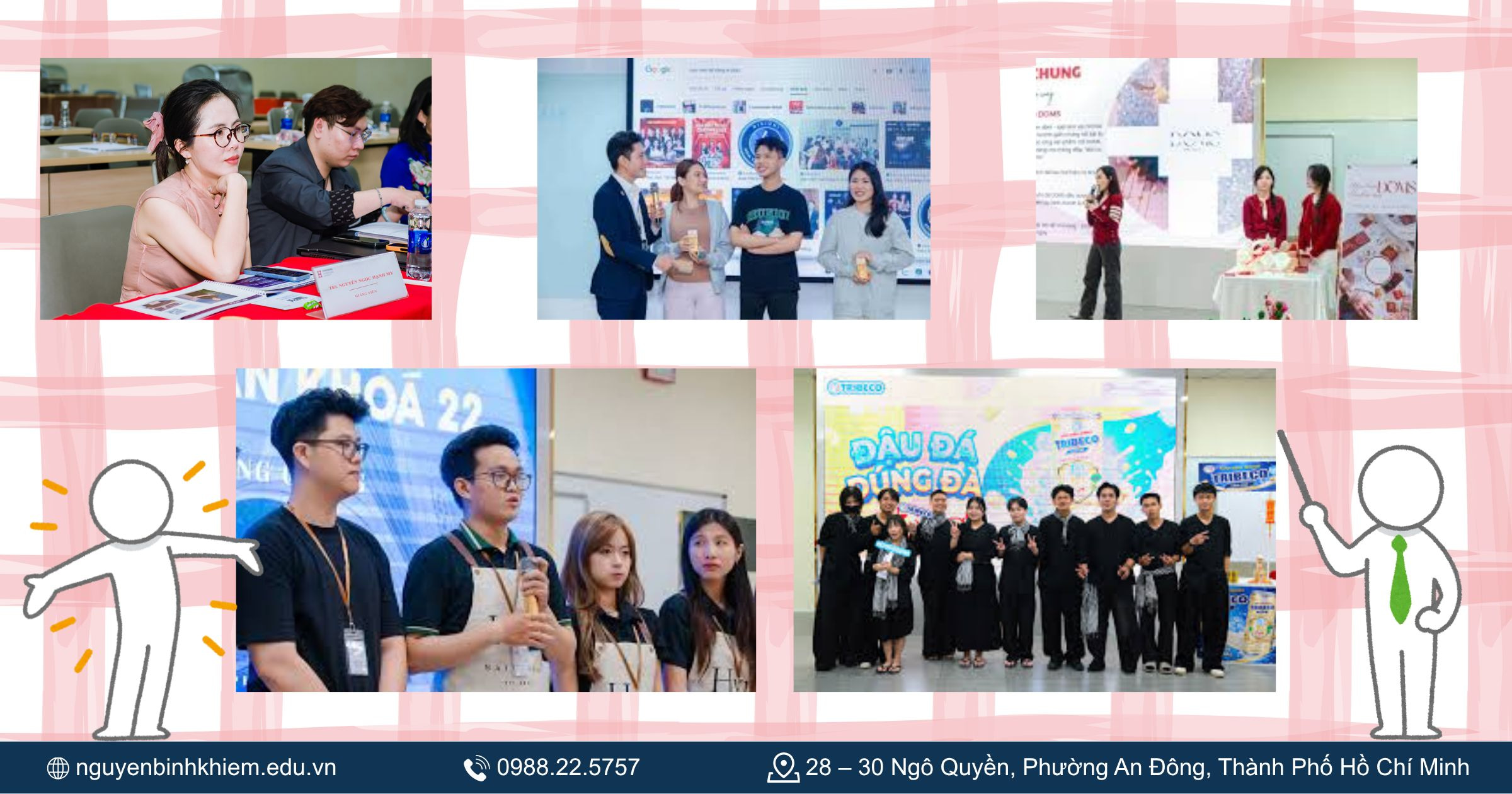 Sinh viên truyền thông HIU bảo vệ đồ án theo mô hình pitching