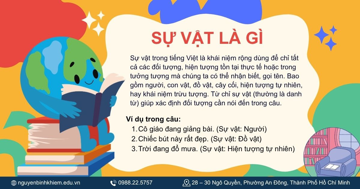 Sự vật là gì trong tiếng Việt_ Ví dụ chi tiết