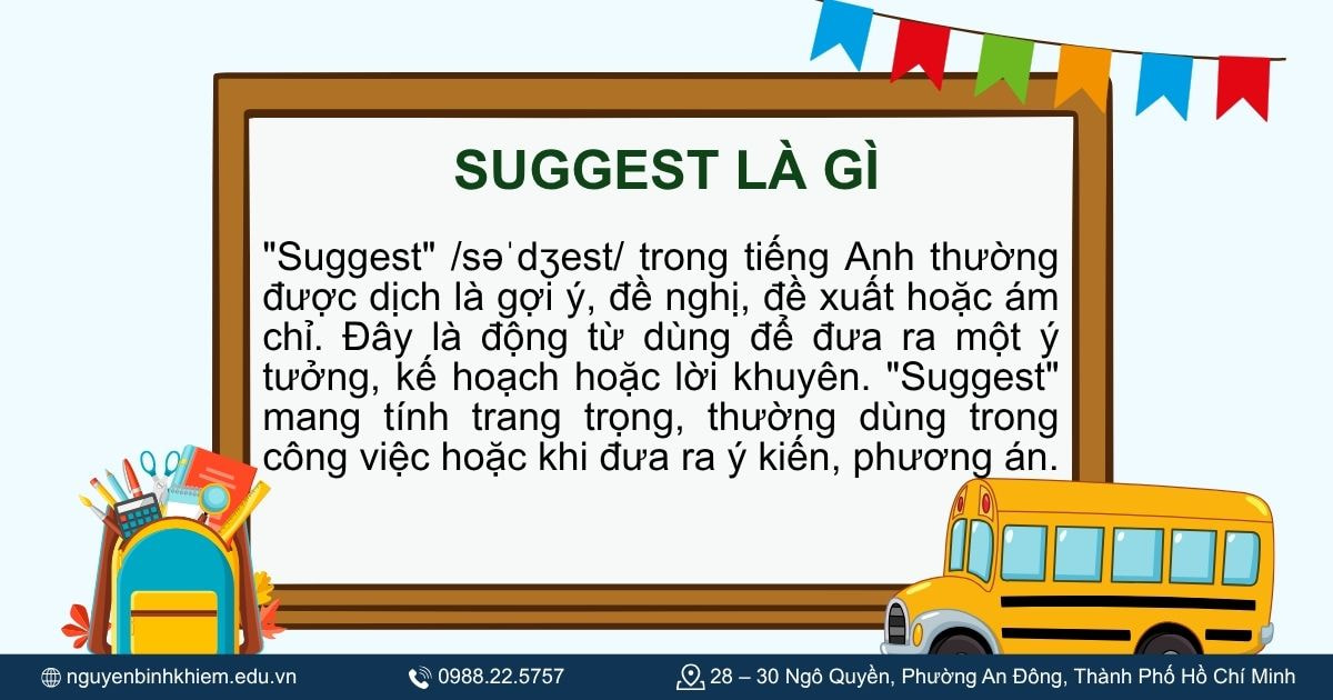 Suggest là gì