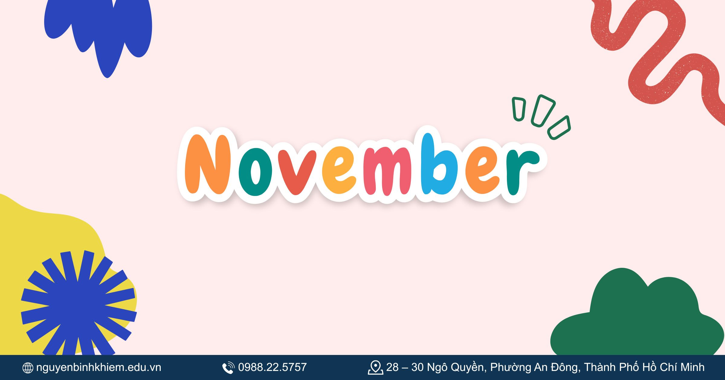 Tháng 11 - November