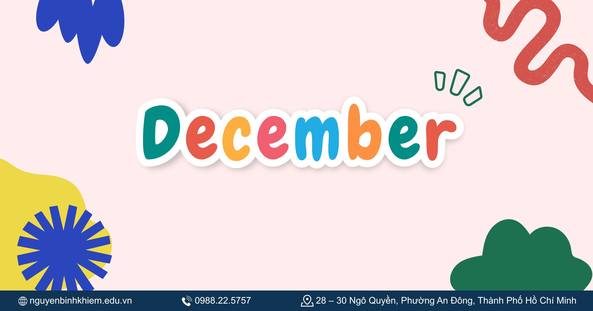 Tháng 12 - December