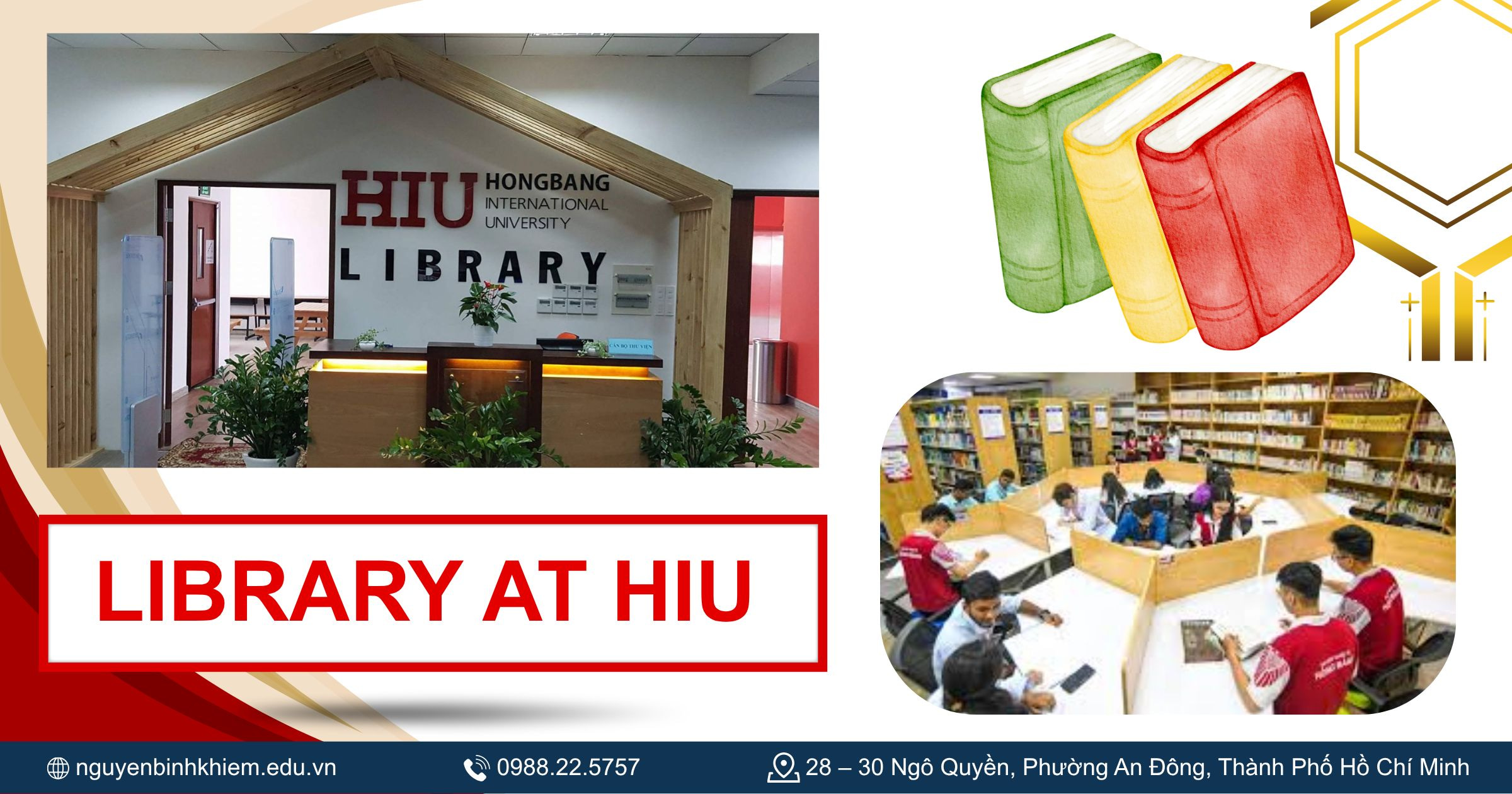 Thư viện Đại học Quốc tế Hồng Bàng