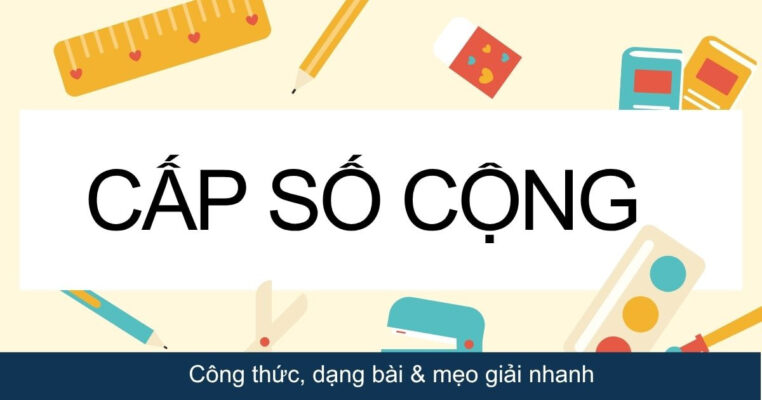 cấp số cộng