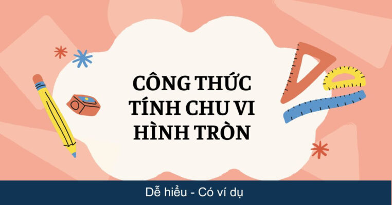 Thumbnail công thức tính chu vi hình tròn