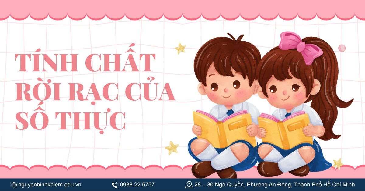 Tính chất rời rạc của số thực