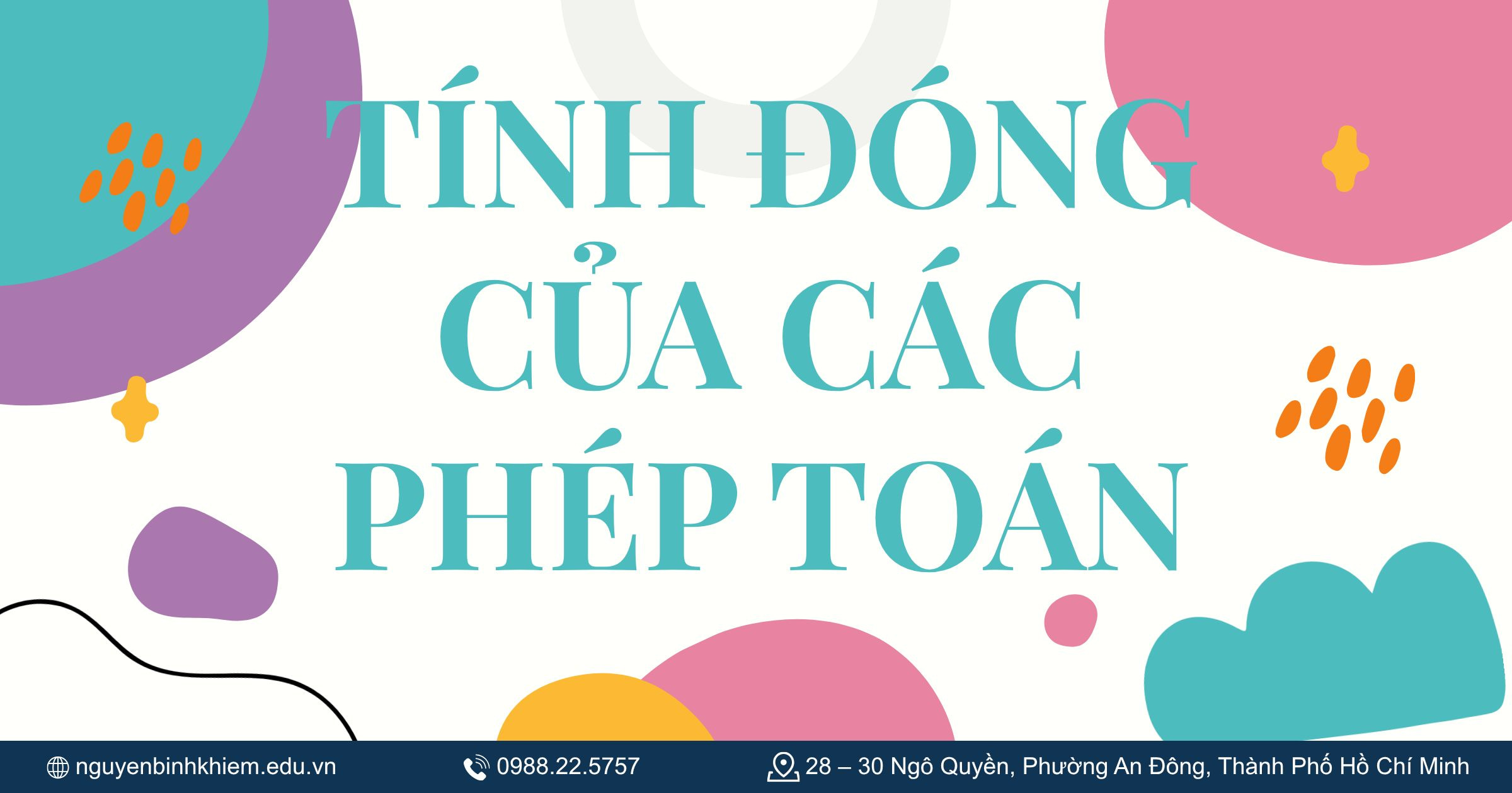 Tính đóng của các phép toán