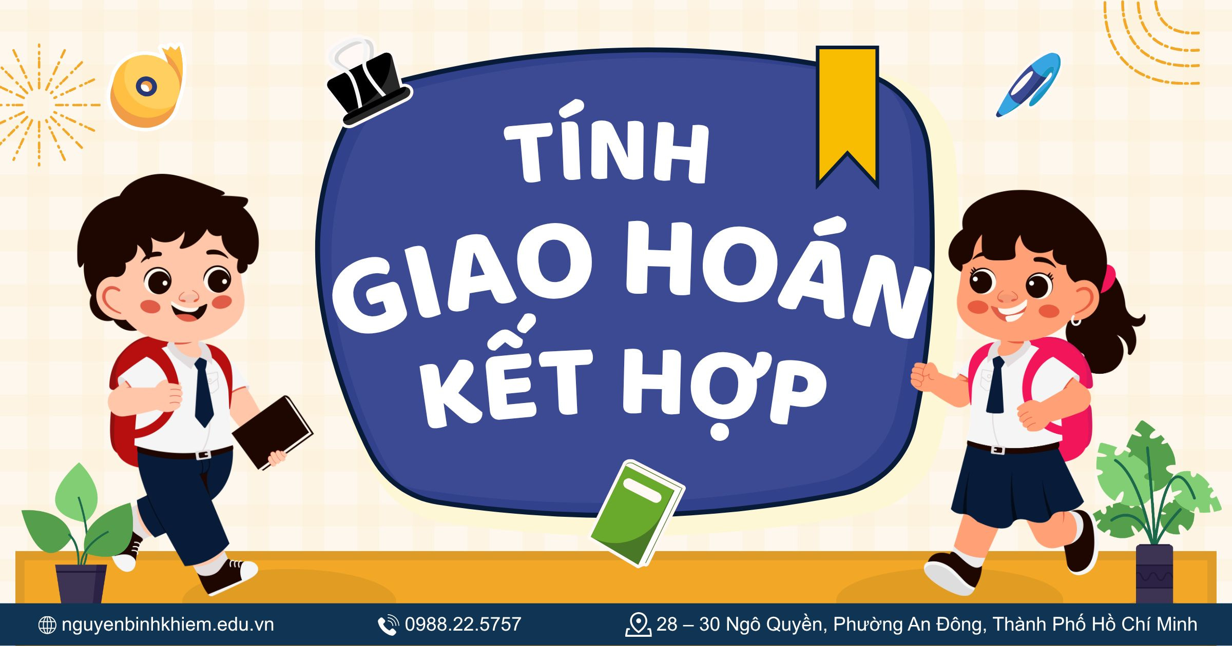 Tính giao hoán, kết hợp