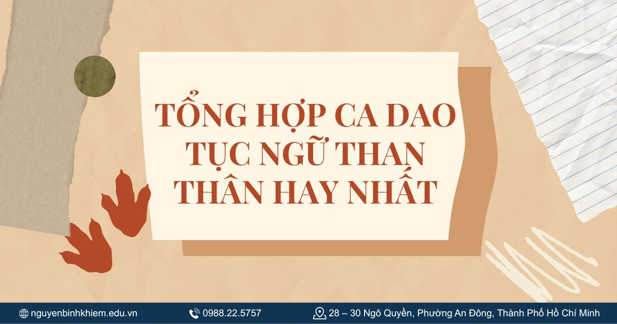 Tổng hợp ca dao tục ngữ than thân hay nhất