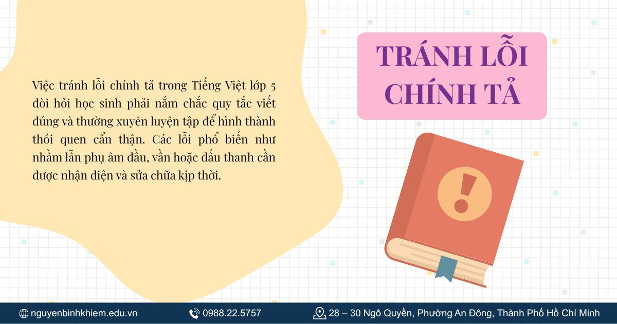 Tránh lỗi chính tả
