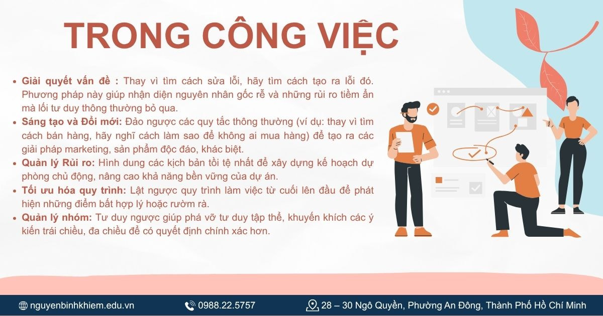 Trong công việc - kinh doanh